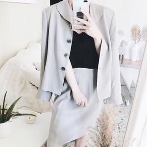 TAHARI Blazer & Skirt